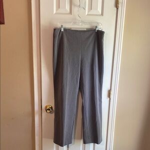 Little Black Pant with Fit logic Gray Size 10 Zip & Button On Side